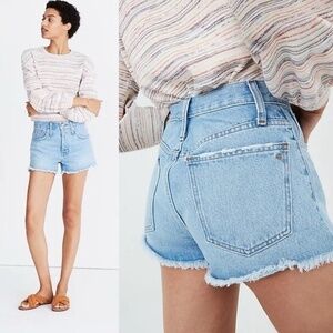 MADEWELL RELAXED DENIM SHORTS